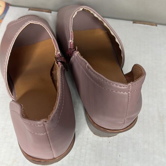 Women’s Mauve European Style Peep Slides Eu 40/ US 9 - Picture 6 of 8